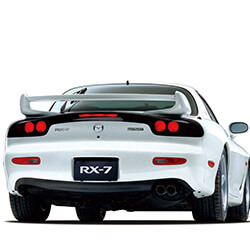 Car Keys Produced for Mazda RX 7